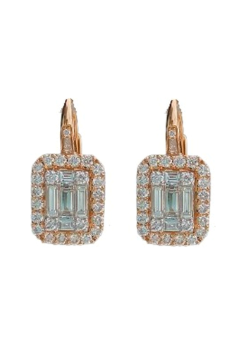 Купить Серьги Crivelli Design Розовое золото – премиальные ZhannaKanGroup