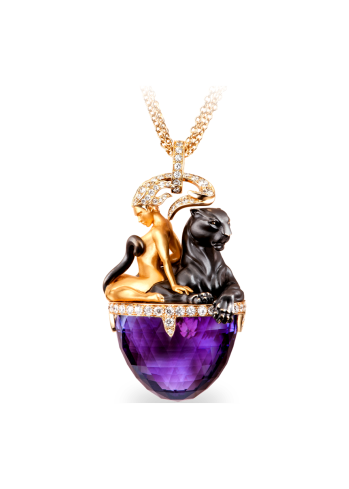 Купить Колье CarreraYCarrera Encuentro Желтое золото – премиальные ZhannaKanGroup