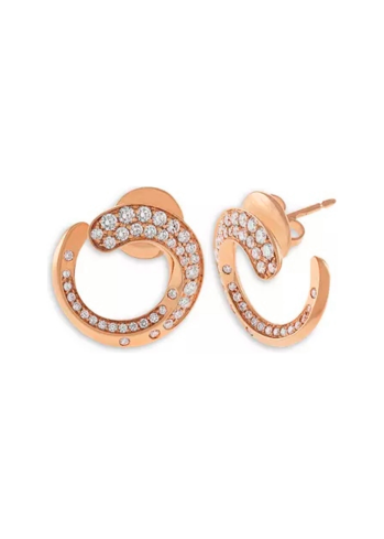 Купить Серьги Crivelli Like Розовое золото – премиальные ZhannaKanGroup