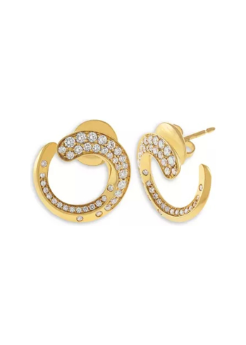 Купить Серьги Crivelli Like Желтое золото – премиальные ZhannaKanGroup