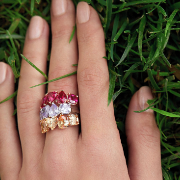 Купить Кольцо Rosato Gemma Серебро – премиальные кольца ZhannaKanGroup