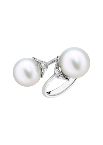 Купить Кольцо Utopia Stardust Белое золото – премиальные кольца ZhannaKanGroup