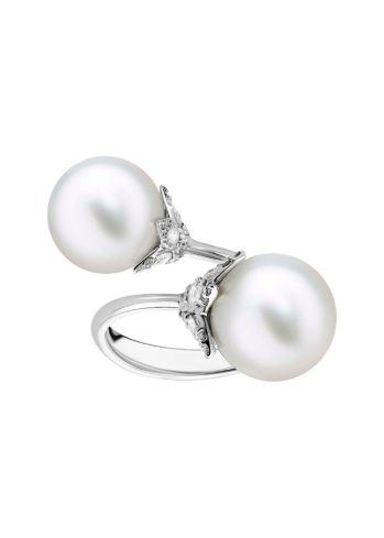 Купить Кольцо Utopia Stardust Белое золото – премиальные кольца ZhannaKanGroup