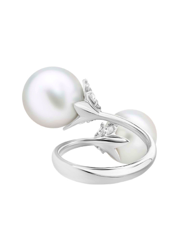 Купить Кольцо Utopia Stardust Белое золото – премиальные кольца ZhannaKanGroup