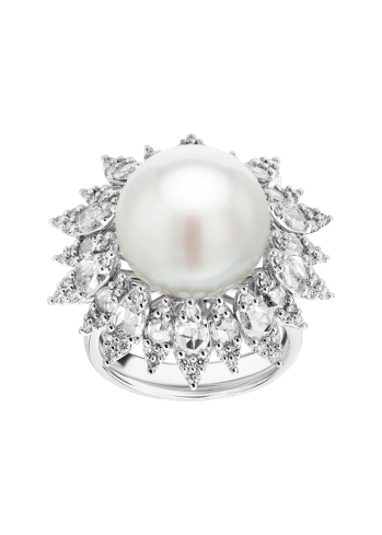 Купить Кольцо Utopia Stardust Белое золото – премиальные кольца ZhannaKanGroup