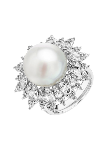 Купить Кольцо Utopia Stardust Белое золото – премиальные кольца ZhannaKanGroup