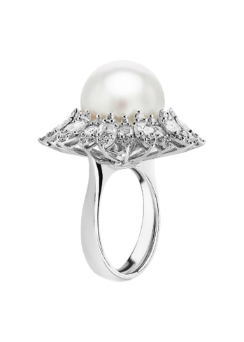 Купить Кольцо Utopia Stardust Белое золото – премиальные кольца ZhannaKanGroup