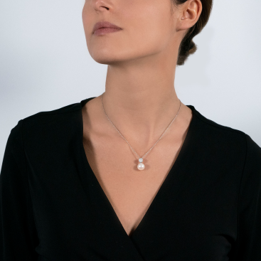 Купить Колье Utopia Stardust Белое золото – премиальные ZhannaKanGroup