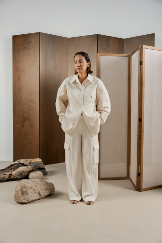 Купить Рубашка Zardozi Denim Хлопок – премиальные топы ZhannaKanGroup