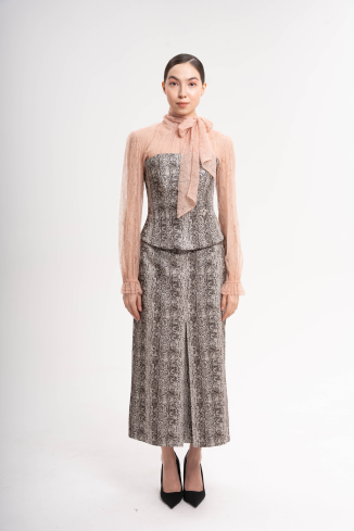 Купить Юбки / Skirts Zardozi Jacquard Шерсть – премиальные ZhannaKanGroup