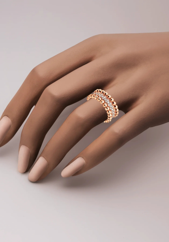 Купить Кольцо Casato Boutique Розовое золото – премиальные кольца ZhannaKanGroup