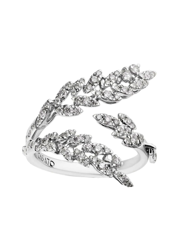 Купить Кольцо Casato Yasmeen Белое золото – премиальные кольца ZhannaKanGroup