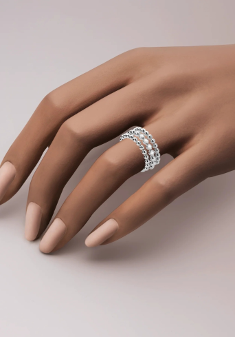 Купить Кольцо Casato Boutique Белое золото – премиальные кольца ZhannaKanGroup