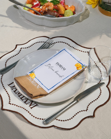 Купить Плейсмат ZardoziHome Синтетическая ткань Leona – премиальные текстиль ZhannaKanGroup