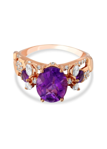 Купить Кольцо BeeGoddess Bee Розовое золото – премиальные кольца ZhannaKanGroup