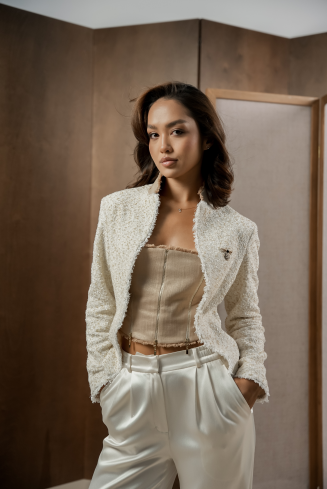 Купить Брюки Zardozi Be woman Шелк – премиальные ZhannaKanGroup