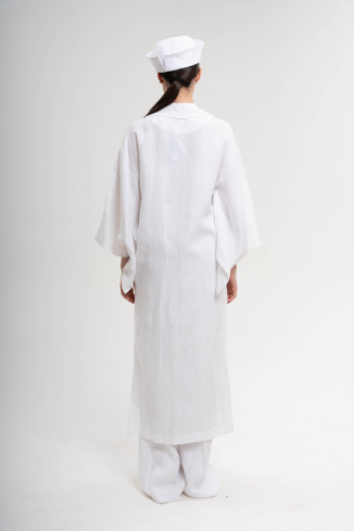 Купить Халат Zardozi Casual Лен – премиальные верхняя одежда ZhannaKanGroup