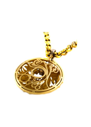 Buy Necklace CarreraYCarrera Circulos de Fuego Yellow Gold – premium necklaces by ZhannaKanGroup