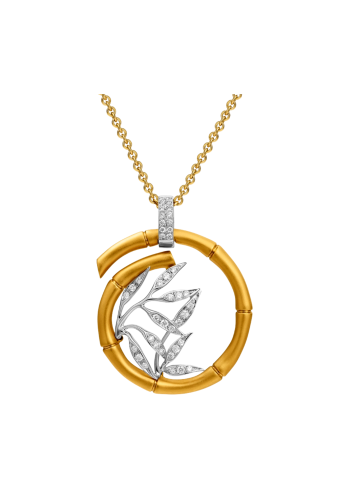 Buy Necklace CarreraYCarrera Bamboo Yellow Gold – premium necklaces by ZhannaKanGroup