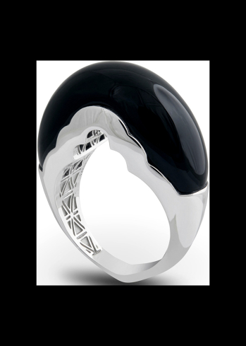 Buy Ring CarreraYCarrera Arcos de Granada Yellow Gold, White – premium rings by ZhannaKanGroup