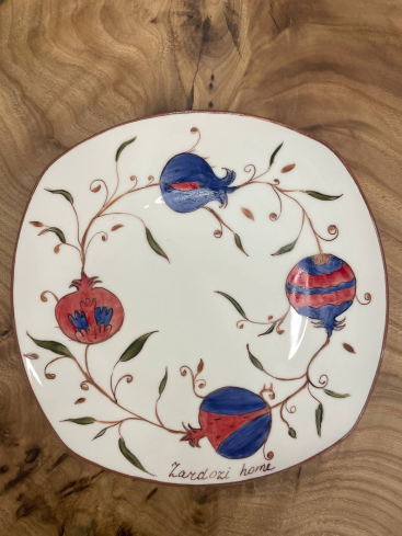 Купить Тарелка ZardoziHome Английский фарфор – премиальные посуда ZhannaKanGroup