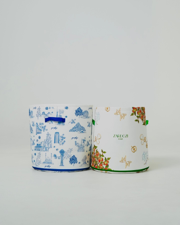 Купить Корзина ZardoziHome Синтетическая ткань Kate – премиальные интерьеры ZhannaKanGroup