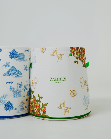 Купить Корзина ZardoziHome Синтетическая ткань Kate – премиальные интерьеры ZhannaKanGroup