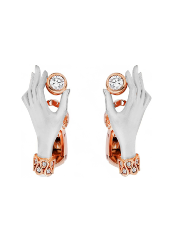 Купить Серьги CarreraYCarrera Bonadea Белое золото – премиальные ZhannaKanGroup