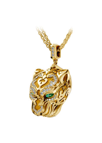 Купить Колье CarreraYCarrera Zodaria Желтое золото – премиальные ZhannaKanGroup