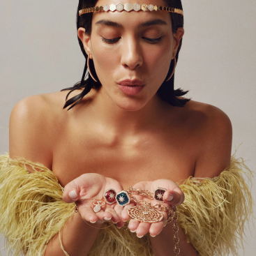 Купить Кольцо BeeGoddess Venus Star Розовое золото – премиальные кольца ZhannaKanGroup