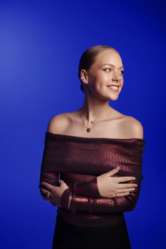 Купить Кольцо Bee Goddess Venus Star Розовое золото – премиальные кольца ZhannaKanGroup