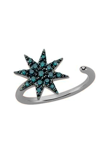 Купить Кольцо Bee Goddess Venus Star Белое золото – премиальные кольца ZhannaKanGroup