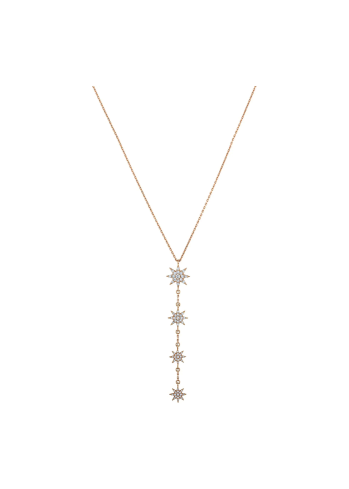 Купить Колье Bee Goddess Venus Star Розовое золото – премиальные ZhannaKanGroup