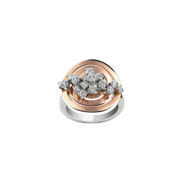 Купить Кольцо Damiani Sophia Розовое золото – премиальные кольца ZhannaKanGroup