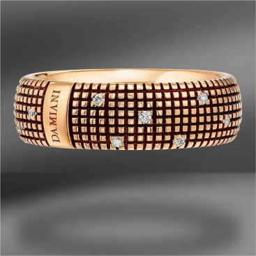 Купить Кольцо Damiani Metropolitan Розовое золото – премиальные кольца ZhannaKanGroup