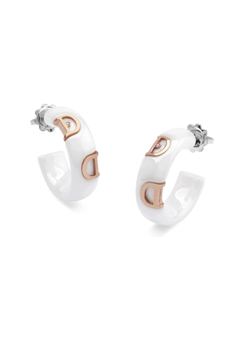 Купить Серьги Damiani D.Icon Розовое золото – премиальные ZhannaKanGroup