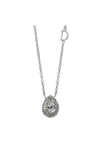 Купить Колье Damiani Classic- Forme Белое золото – премиальные ZhannaKanGroup