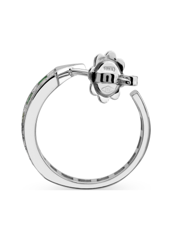 Купить Серьги Damiani Belle Epoque Белое золото – премиальные ZhannaKanGroup