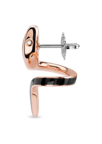Купить Серьги Damiani Eden Розовое золото – премиальные ZhannaKanGroup