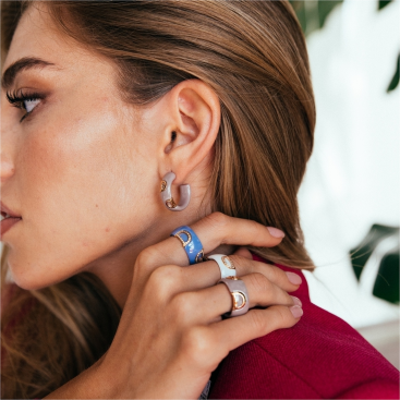 Купить Кольцо Damiani D.Icon Розовое золото – премиальные кольца ZhannaKanGroup