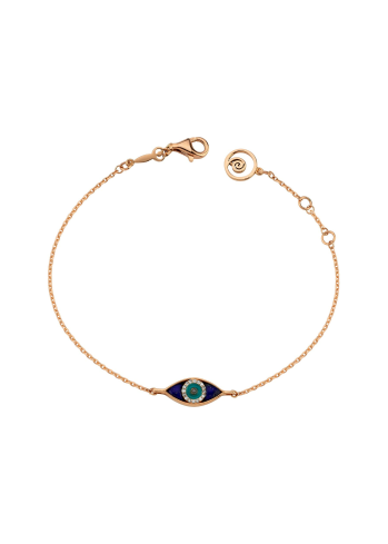 Купить Браслет Bee Goddess Eye Light Розовое золото – премиальные браслеты ZhannaKanGroup
