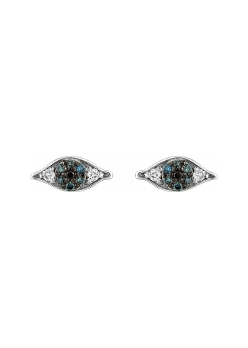 Купить Серьги Bee Goddess Eye Light Розовое золото – премиальные ZhannaKanGroup