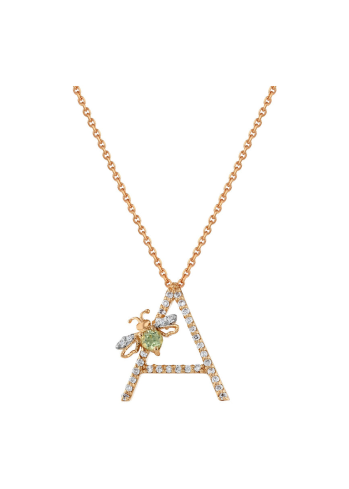 Купить Колье Bee Goddess Розовое золото – премиальные ZhannaKanGroup