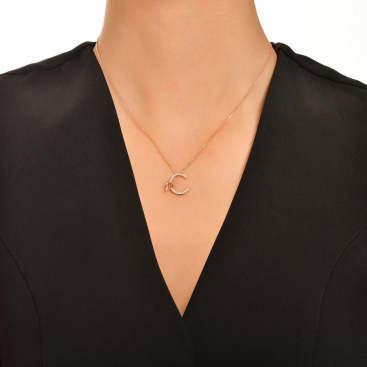 Купить Колье Bee Goddess Розовое золото – премиальные ZhannaKanGroup