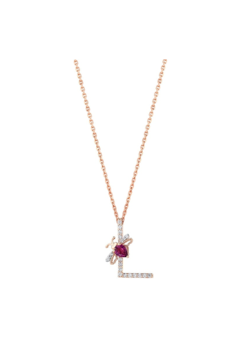 Купить Колье Bee Goddess Розовое золото – премиальные ZhannaKanGroup