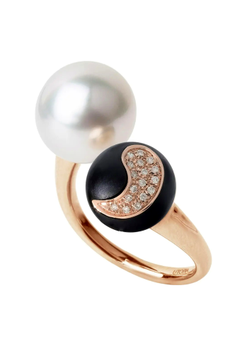 Купить Кольцо Utopia Night Fever Розовое золото – премиальные кольца ZhannaKanGroup