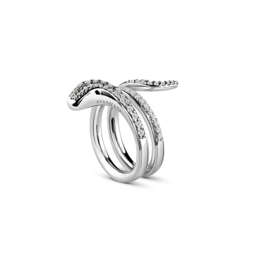 Купить Кольцо Damiani Eden Белое золото – премиальные кольца ZhannaKanGroup