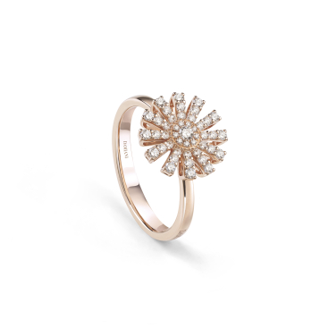Damiani Кольцо Damiani Margherita Розовое золото