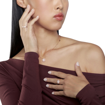 Damiani Кольцо Damiani Margherita Розовое золото