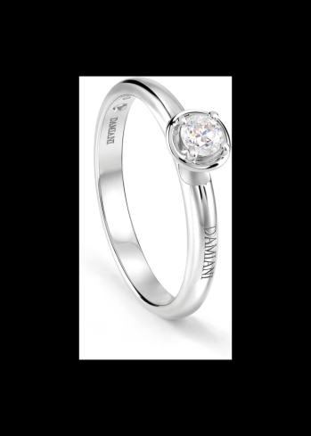 Buy Ring Damiani Minou White Gold, Yellow – premium rings by ZhannaKanGroup